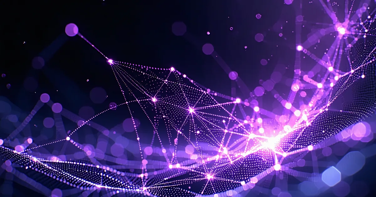 Abstract visualization of a discovery moment in behavioral data